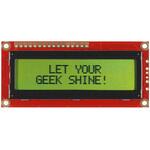 LCD-00255 Basic 16x2 Character LCD - Black on Green 5V SPARKFUN