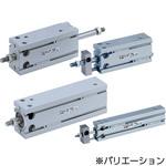 CUK_S/CDUK_S - フリーマウントシリンダ/ロッド回り止め形、単動：押出し・引込み SMC