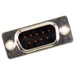 F09P0G1 / 1727040075 D-subコネクタ 9極 オス パネルマウント FCT - A MOLEX COMPANY
