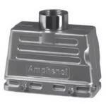 C146 10G016 600 8 Hood 16 pole Pg21 on top with stub for AMPHENOL