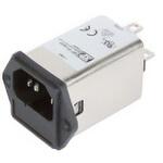 FDMM06SFR IECインレット 1ヒューズ ネジ 6A 264 V ac XP POWER