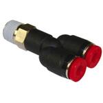 C01880838 PFITC 8MM-R3/8 SWIVEL Y ADPT 1袋 10個入 NORGREN
