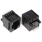 5520259-4 RJ45ソケット メス スルーホール Cat3 1袋 5個入 TE CONNECTIVITY