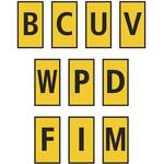 561-00002 WIC0 BCUVWPDFIM-PA66-YE ケーブルマーカー 白 なし 1袋 200個入 ヘラマンタイトン(タイトン)
