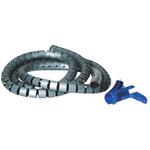 161-64402 HWPP25-PP-GY スパイラルケーブルラップ Polypropylene グレー 1巻 25m入 ヘラマンタイトン(タイトン)
