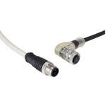PXPNPN12RAF04AFI020PUR センサアクチュエータケーブル 28 → 22 AWG コア数：1 M12シリーズ 1箱 25個入 BULGIN