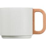 積み重ねられる真空マグカップ350 パール金属