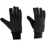 フリース凸凹防風グローブ ブラック CAPTAIN STAG