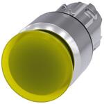 押ボタンヘッド SIRIUS ACT ラッチング 黄 SIEMENS