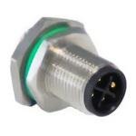 PXMBNI12FPM17AFLM16001 丸型コネクタ 17極 M12 ケーブルマウント パネルマウント 1箱 25個入 BULGIN