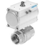 VZBM-A-11/4in.-RP-25-D-2-B2-PA10 空圧作動バルブ ボール Festo