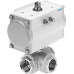 VZBM-A-1/2in.-RP-25-F-3T-B2-PA10 空圧作動バルブ ボール Festo