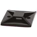 151-01561 MB5APT-I-PA66-BK 結束バンドベース SolidTack MB5APT-I 長さ 38mm 幅 38 mm ナイロン 66 黒 1袋 100個入 ヘラマンタイトン(旧:タイトン)