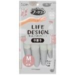 ファミリー ビニール中厚手 ライフデザイン M グレー エステー