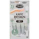 ファミリー ビニール中厚手 ライフデザイン L グレー エステー