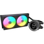 CGR-PSDVARGB-B-240 COUGAR シングルフレームPWMファン採用240mm簡易水冷CPUクーラー COUGAR
