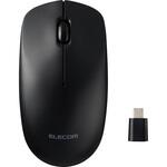 簡易梱包 USB Type-C(TM)無線光学式マウス[3ボタン/Lサイズ] エレコム