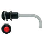 RHD-0900-3000-F9PZR67PR 赤 丸型 レンズ LED照明 アクリル透明棒 1袋 100個入 BIVAR