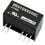 MEV1D2412SC 絶縁DC-DCコンバータ Vout：±12V dc 21.6 → 26.4 V dc 1W ムラタエレクトロニクス