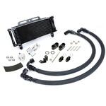 OILクーラーKIT(上廻前)ラウンド#8 9-13R BLK (耐熱ホースカバー Z1/Z2/Z750FX-1/Z1000MK2 ACTIVE(アクティブ)[バイク部品]