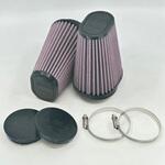 カスタムフィルター STAGE-3 オーバルテーパード(ラバートップ2個セット) DNA(ディーエヌエー)