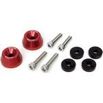 アルミバーエンド RED (HONDA/SUZUKI M6) ACTIVE(アクティブ)