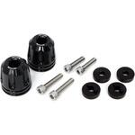 アルミバーエンド リボルバー BLK (HONDA/SUZUKI M6) ACTIVE(アクティブ)