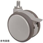 F075N12WSP1.25L-14 双輪キャスター Φ75 自在ダブルストッパー付 ネジ式 東海キャスター