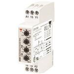遅延リレー マルチ動作 24 V dc 24 → 240 V ac DINレール CARLO GAVAZZI