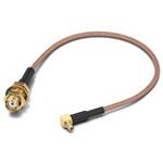 65501910415301 同軸ケーブル SMA バルクヘッド MMCX 152.4mm 1袋 10個入 WURTH ELEKTRONIK