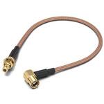 65503110515301 同軸ケーブル SMB SMB バルクヘッド 152.4mm WURTH ELEKTRONIK