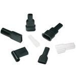 631-08199 HV4819-PVC-FR-NA 熱収縮パーツ ケーブルブーツ 4mm 材質：PVC 1袋 2000個入 ヘラマンタイトン(タイトン)
