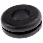 633-01010 HV1101-PVC-FR-BK 配線グロメット ケーブルグロメット 最大ケーブル径：12mm 1袋 100個入 ヘラマンタイトン(タイトン)