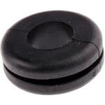 633-01010 HV1101-PVC-FR-BK 配線グロメット ケーブルグロメット 最大ケーブル径：12mm 1袋 100個入 ヘラマンタイトン(旧:タイトン)