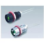 DB-2-F-CHG 表示灯 3 → 24V dc 緑 実装ホールサイズ：10mm サトーパーツ