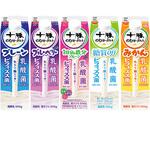 [冷蔵]日清ヨーク十勝のむヨーグルト 900g 5種アソート 計5本 プレーン ブルーベリー みかん 糖質OFF 鉄分 日清ヨーク