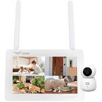 防犯カメラ 無線式 7インチモニター一体型Wi-Fi NVR 4chモデル 塚本無線