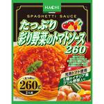 たっぷり彩り野菜のトマトソース ハチ食品