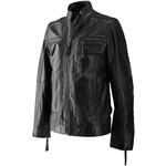 バイク レザー ジャケット 革ジャン ライダースジャケット 軽量 冬 春 夏 秋 ブラック RIDEZ(ライズ)