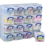 収納ケースReally Useful BOX アソートメント(壁掛け用フレーム付) RUP
