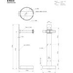 SHC-11用 船舶用持運び式二酸化炭素消火器用ブラケット 初田製作所