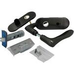 SET-306 室内用レバー トイレの錠 小判座 WAKI