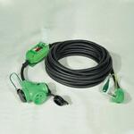 EA940MH-19 [過負荷・短絡漏電保護兼用]漏電保護プラグ(防雨型) エスコ