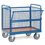 EA520BE-46 [メッシュかご付]運搬車 エスコ