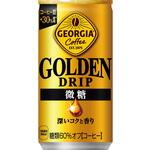 53513 ジョージア ゴールデンドリップ 微糖 185g缶 コカ・コーラ