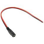 BS-POWSG0.1-BW 2芯*0．3平方、5521電源コード、DCメスヘッド(10センチメートル) 終端処理なし bitstrong