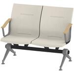 LSL-272D1-95H9 ウェイティングSL 2連 外肘肘付<配送時組立サービス付> イトーキ