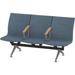 LSL-323D-95S7 ウェイティングSL 3連 中間肘付<配送時組立サービス付> イトーキ