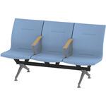 LSL-323D-95B6 ウェイティングSL 3連 中間肘付<配送時組立サービス付> イトーキ