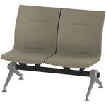 LSL-212D-K3 ウェイティングSL 2連 肘なし  <配送時組立サービス付> イトーキ